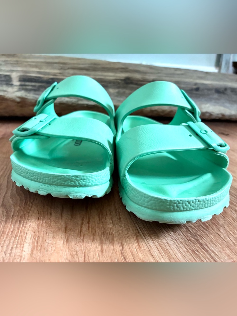 Birkenstock Arizona EVA Sandals Green Waterproof Women’s 38 Lightweight - Picture 4 of 8